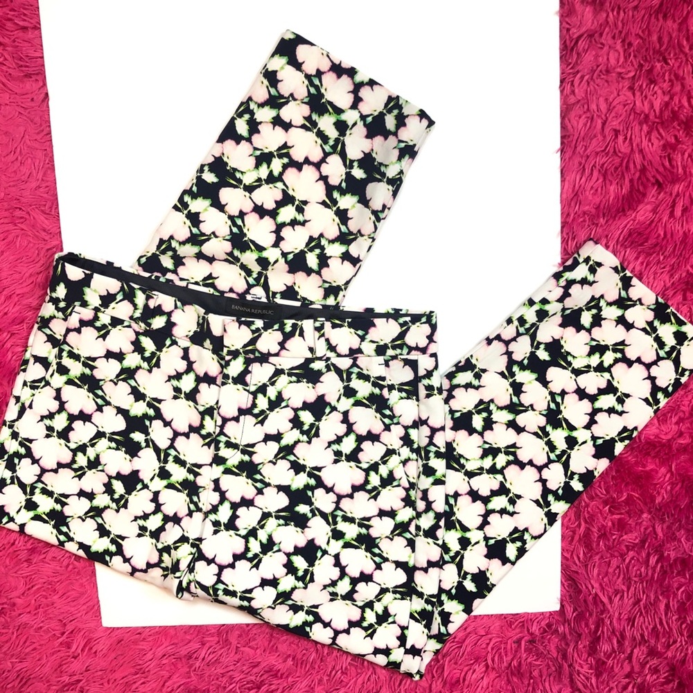 Banana Republic • Avery Floral Printed Pants